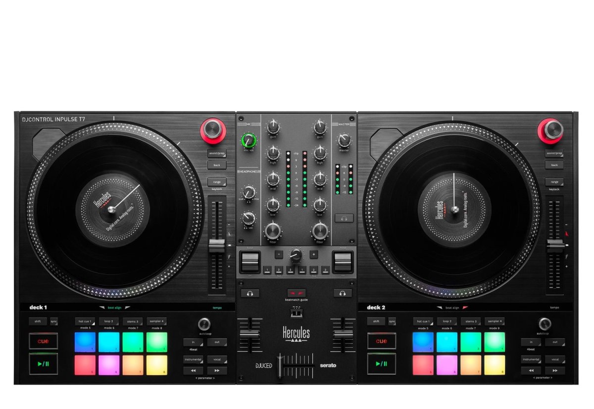 DJ機材 Hercules DJ CONTROL INPULSE T7 Amazon | Hercules DJ Control Inpulse T7 2チャンネル ビート